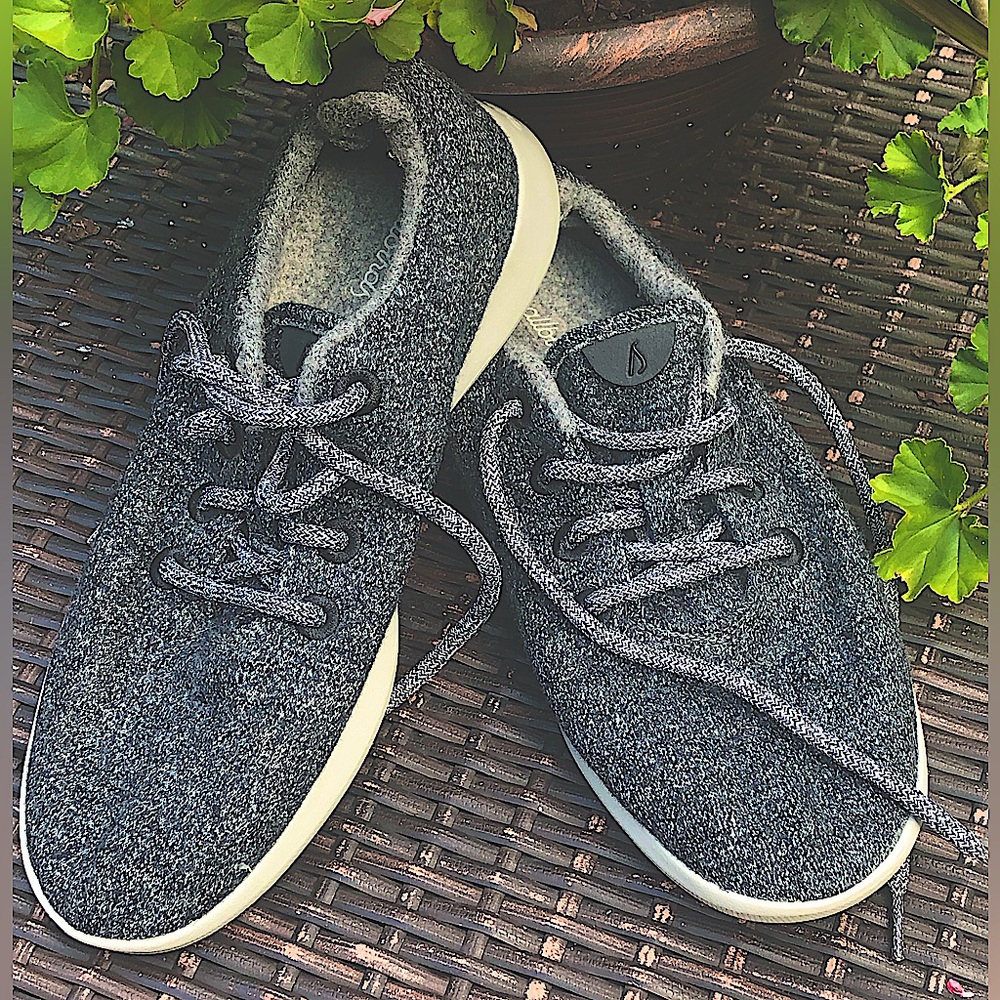 Allbirds Merino Wool Mens  Runners Lace Up Shoes. Washable Men’s Size 9